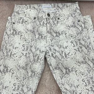 Loft snake Print modern skinny size 26 pants
